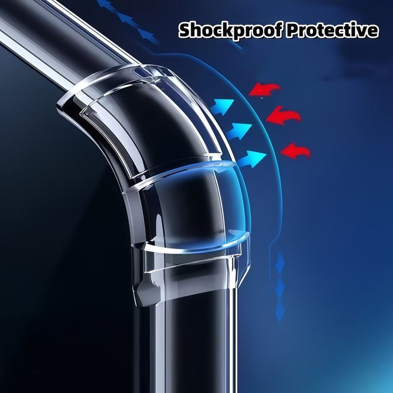 Transparent Clear Case Four Corner Shockproof for Motorola Edge 60 Fusion - Image 2