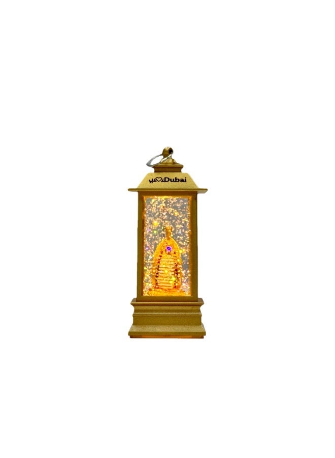 Dubai Landmark LED Lantern Gift Set | 4-Piece Golden Water Light Decor | Burj Khalifa, Burj Al Arab & Dubai Frame | Warm White Light，Dubai souvenir gift set, Dubai landmark light, LED lantern decor, Burj Khalifa lamp, Burj Al Arab souvenir, Dubai Frame, mini water lantern, Arabic décor, Ramadan gift - Image 3