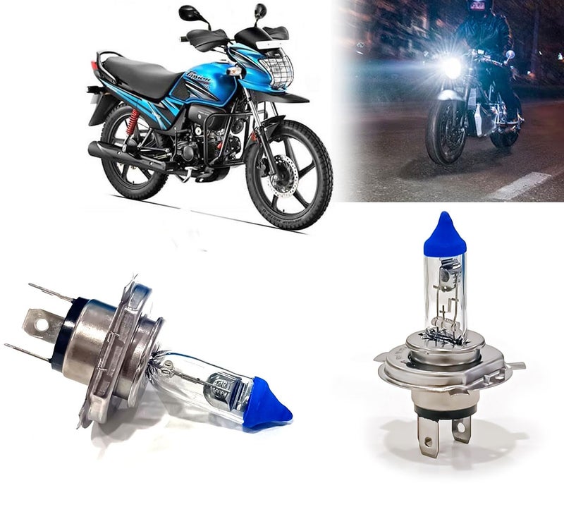 Auto Pearl Halogen H4 Front Headlight Bulb 12V/35W Ultra Bright Compatible with Passion Pro TR (Pack of 1) - Image 1