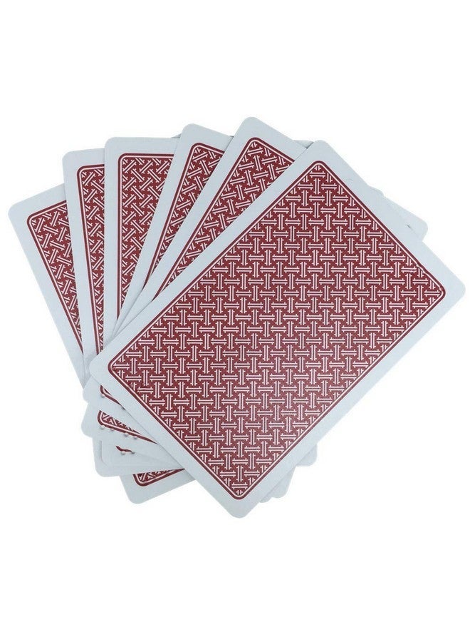 VSONE Plastic Braille Playing Cards, 54 Premium Plastic Cards, Full-Color Printing, Packed in Metal Case, Size 87 mm x 58 mm, All Ages - Image 2