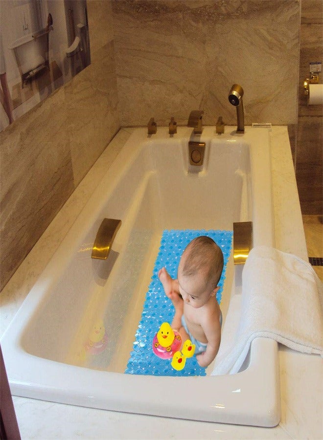 SONGZIMING Pebble Bath Mat for Bathtub to Anti Slip Bathtub Mat in Shower with 16 Inches by 35 Inches - Image 5