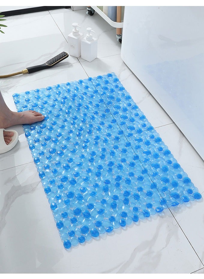 SONGZIMING Pebble Bath Mat for Bathtub to Anti Slip Bathtub Mat in Shower with 16 Inches by 35 Inches - Image 3