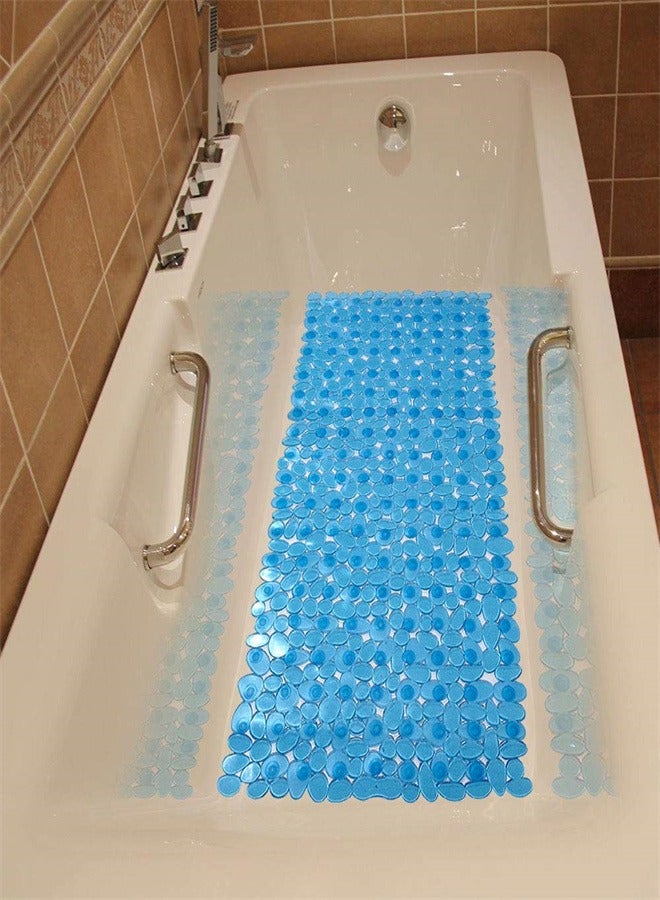 SONGZIMING Pebble Bath Mat for Bathtub to Anti Slip Bathtub Mat in Shower with 16 Inches by 35 Inches - Image 4