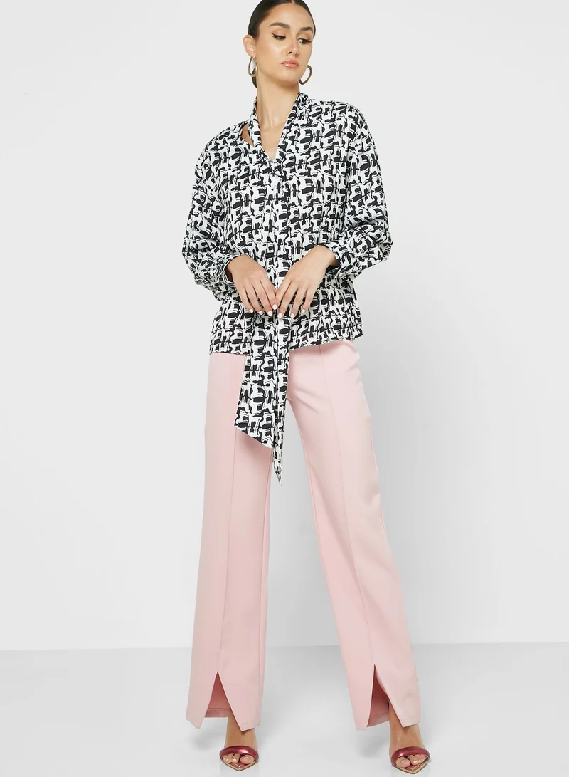 ELLA Ditsy Print Top