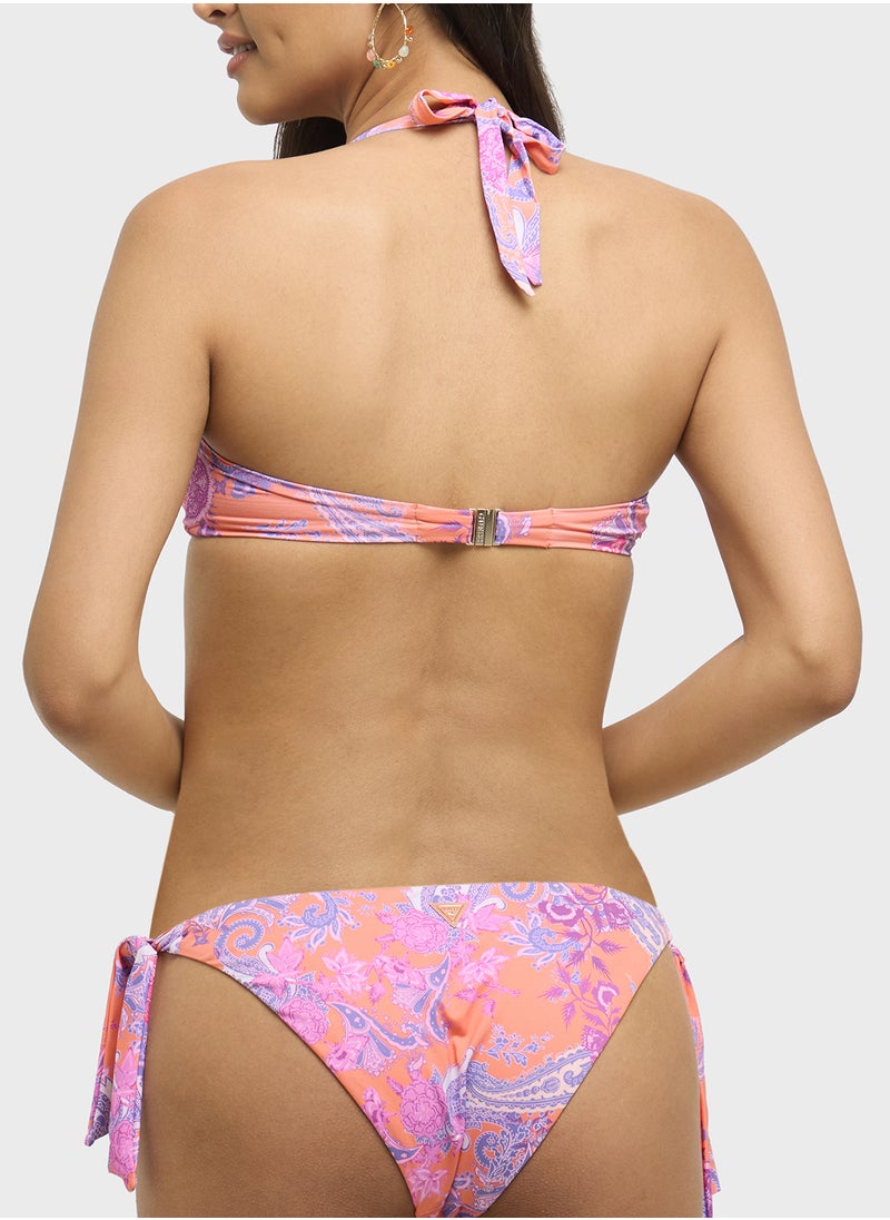 GUESS Printed High Leg Bow Brief  - Image 4