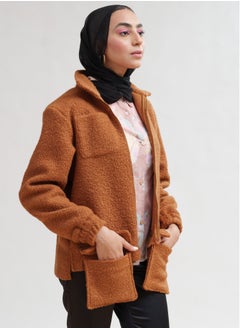 Bardees Brown Winter Jacket  - Image 3