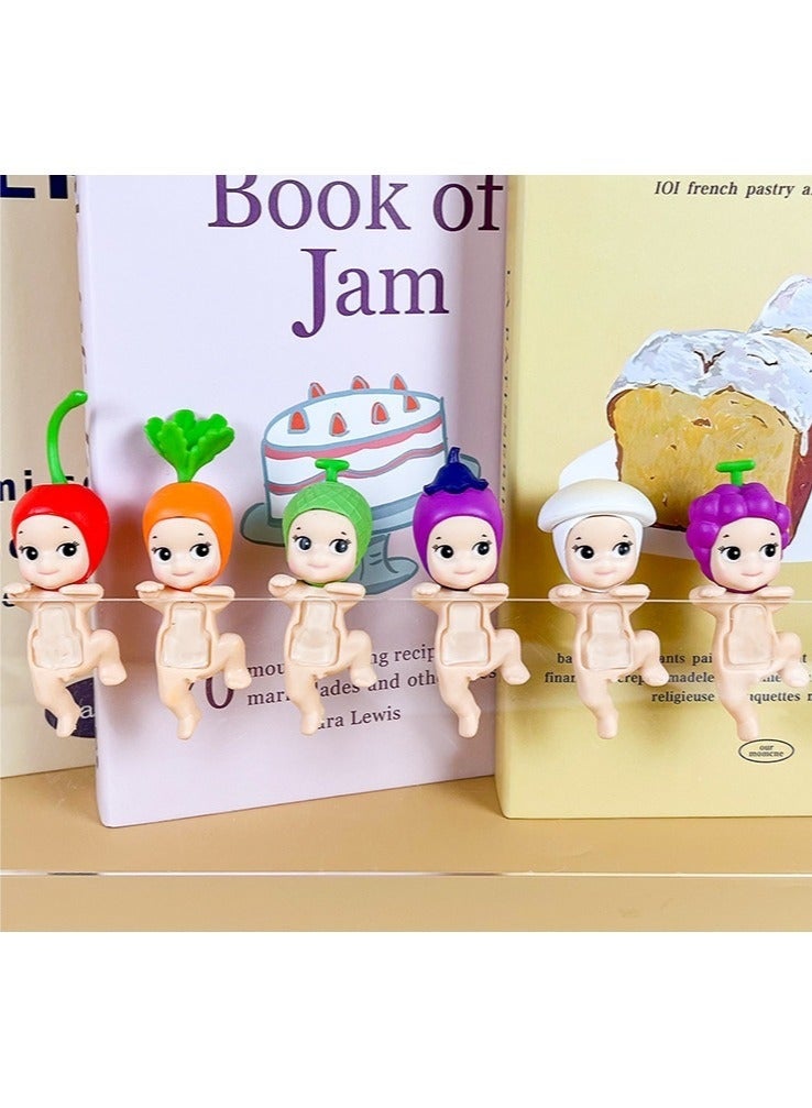 كيلا 12 قطعة من صندوق سوني أنجل بلايند من سلسلة حصاد الفواكه والخضروات وشخصيات الرسوم المتحركة والزينة والدمى - Image 3