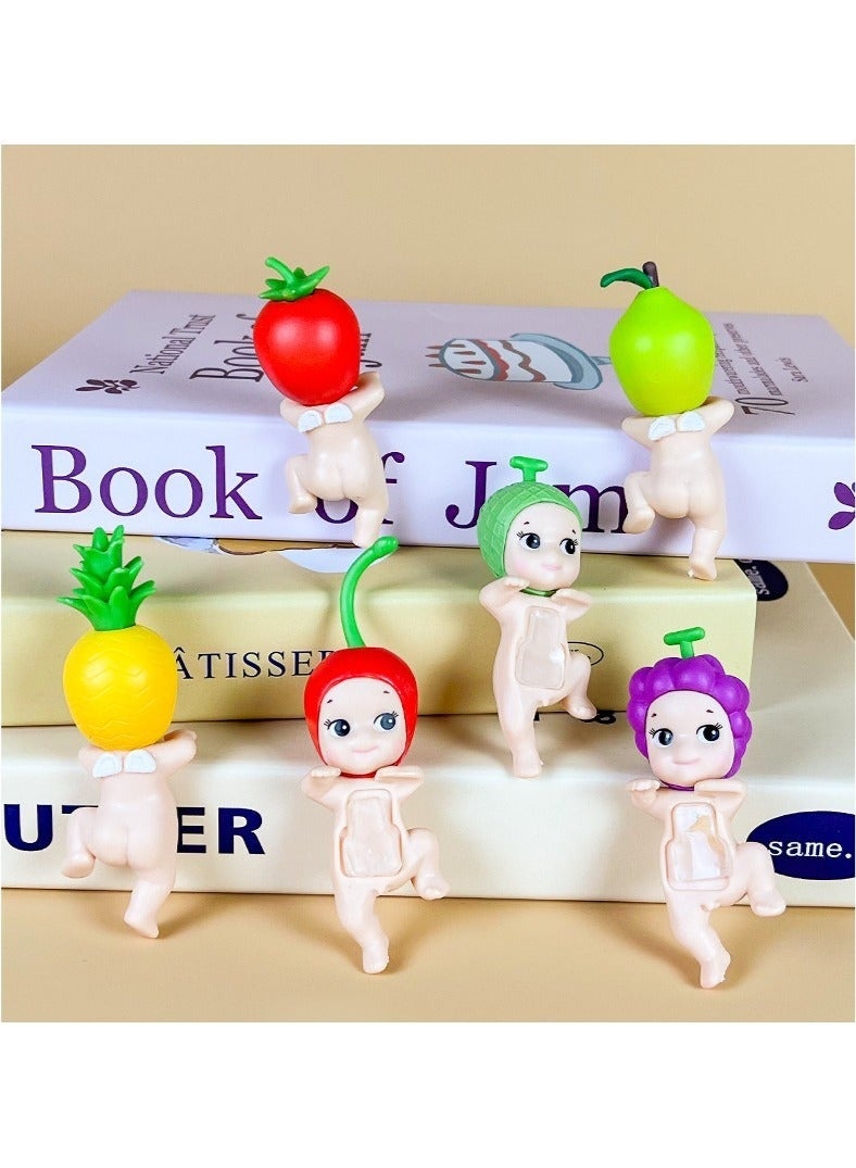 كيلا 12 قطعة من صندوق سوني أنجل بلايند من سلسلة حصاد الفواكه والخضروات وشخصيات الرسوم المتحركة والزينة والدمى - Image 4