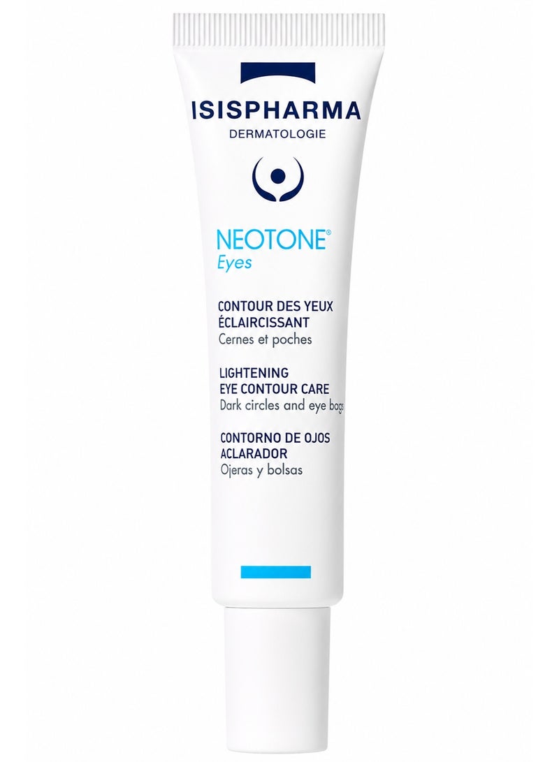 ISIS PHARMA ISISPHARMA Neotone Eyes Roll-On Eye Contour Cream | Dark Circle & Puffiness Corrector with Hyaluronic Acid, Peptides & Licorice Extract | 15ml - Image 1