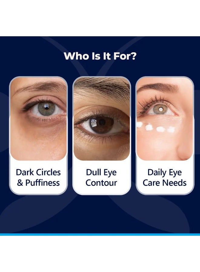 ISIS PHARMA ISISPHARMA Neotone Eyes Roll-On Eye Contour Cream | Dark Circle & Puffiness Corrector with Hyaluronic Acid, Peptides & Licorice Extract | 15ml - Image 4