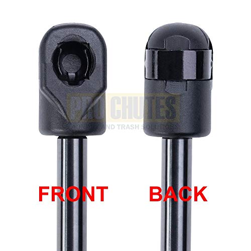 Pro Chutes Trash Chute Hydraulic Closer Door Parts. 17 inch Extended Gas Piston Closure for Bottom hinged Garbage & Laundry Intake Doors. Hardware by Pro Chutes. - Image 2