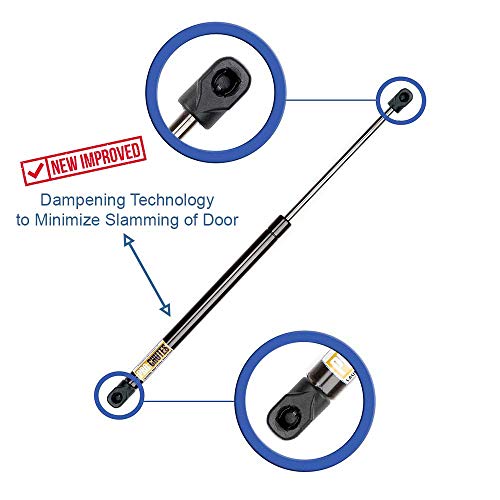 Pro Chutes Trash Chute Hydraulic Closer Door Parts. 17 inch Extended Gas Piston Closure for Bottom hinged Garbage & Laundry Intake Doors. Hardware by Pro Chutes. - Image 3