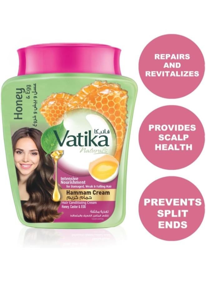 فاتيكا حمام كريم تغذية مكثفة للشعر المتضرر ,الضعيف والمتساقط 225 جرام - Image 3