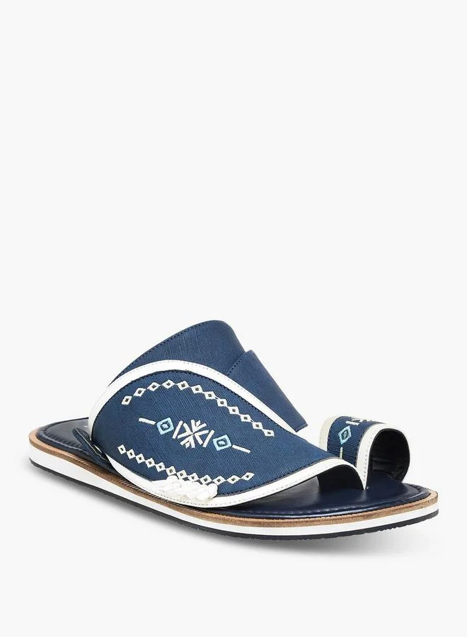 Al Waha Men Embroidered Arabic Sandals