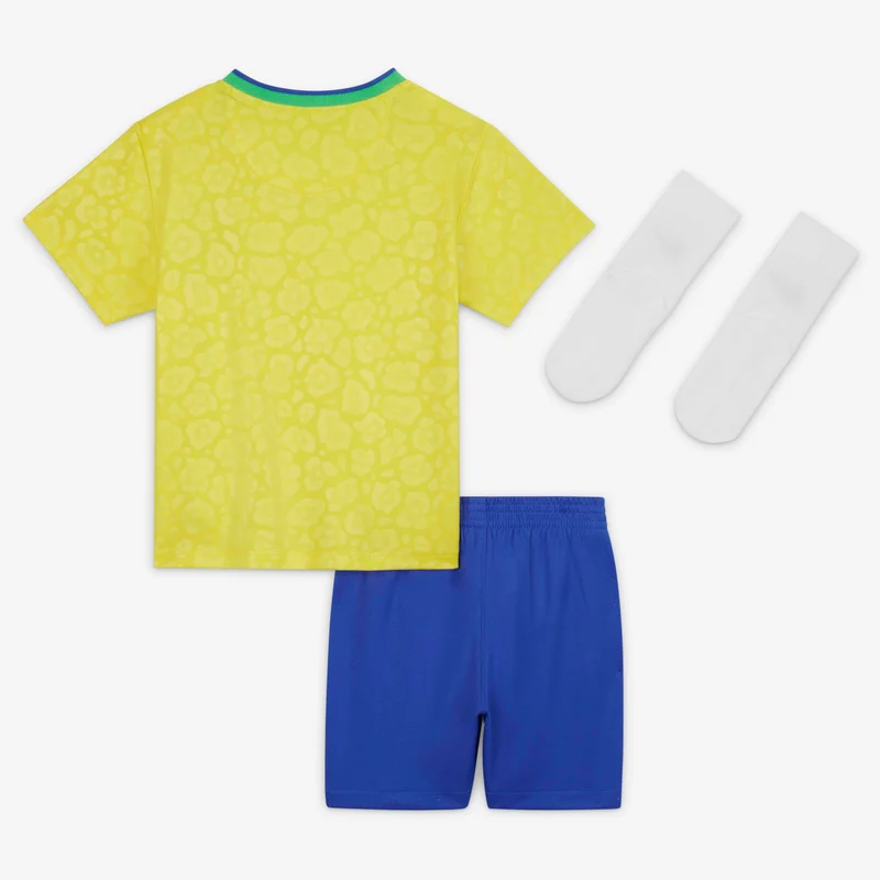 نايكي طقم البرازيل الأساسي لكرة القدم للاطفال والرضع - 2022/23