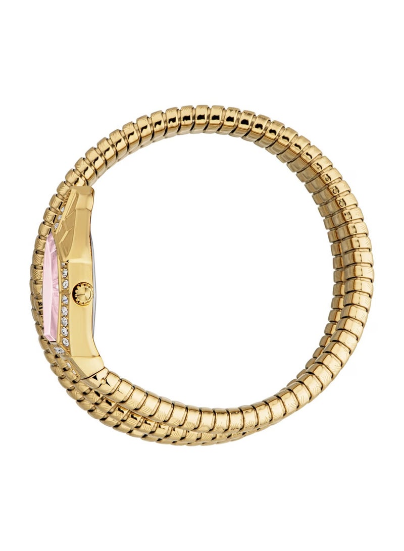 Just Cavalli Women Mesmerizing Analog Quartz Gold Stainless Steel Band Watch JC1L304M0035  - Image 3