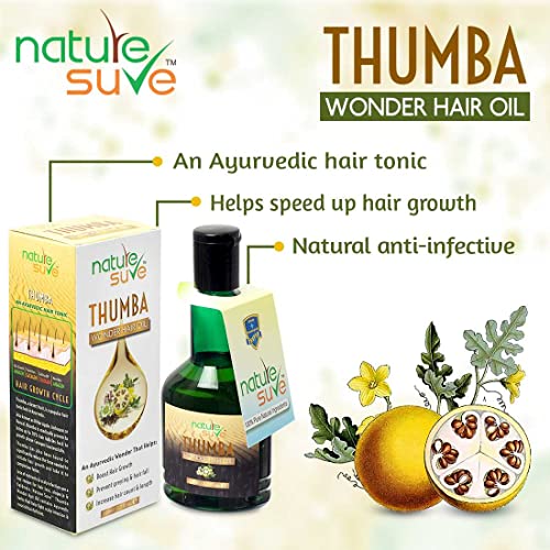 Nature Sure Thumba Wonder Hair Oil for Men and Women - 1 Pack (110ml) - Image 3