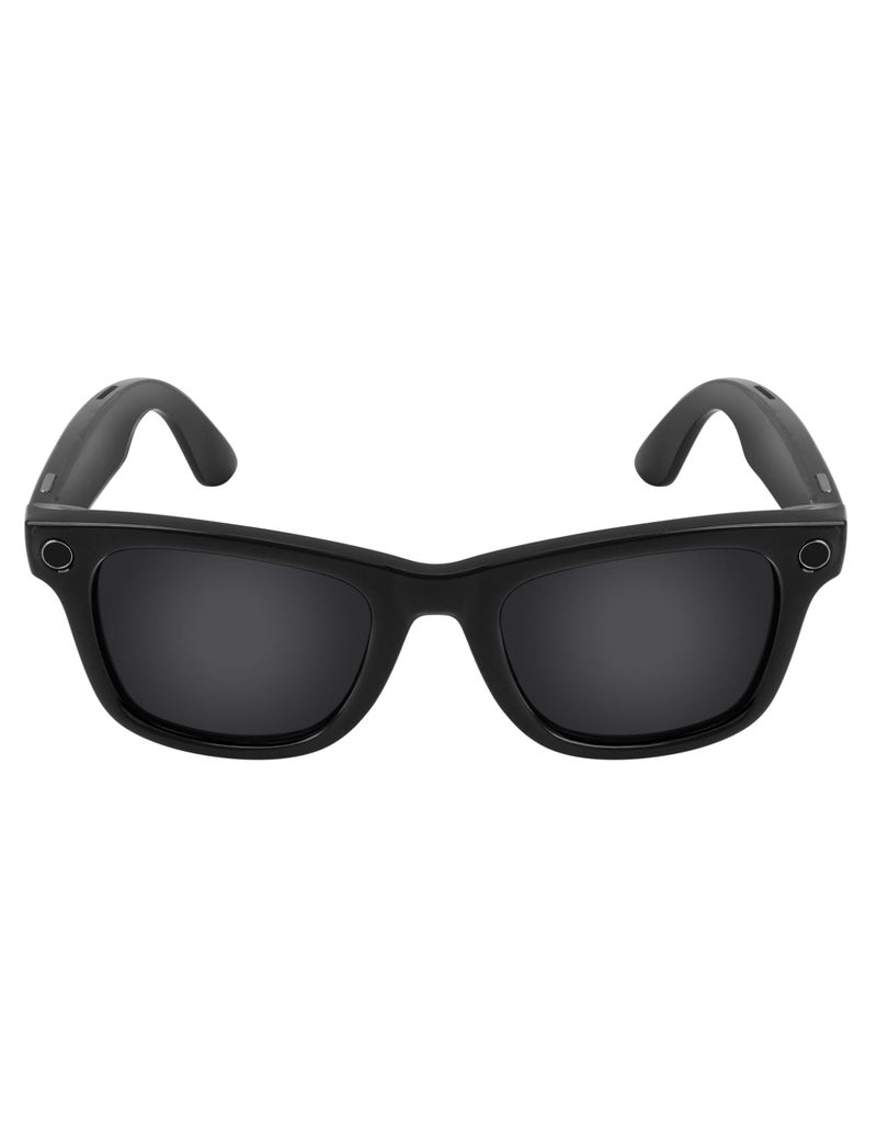 Mryok Polarized Replacement Lenses Compatible with Ray-Ban Meta Wayfarer RW4006 50mm - Stealth Black - Image 2