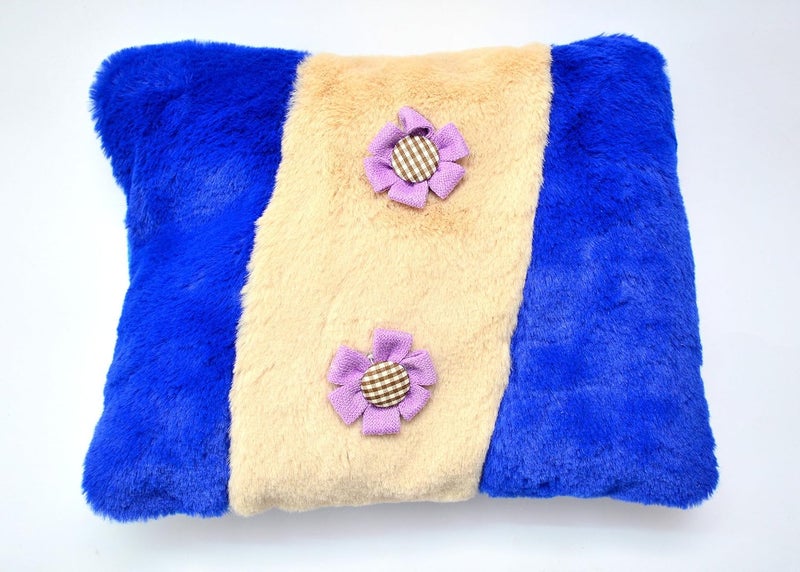 Ascension Ascension Electric Hot Bag Hand Warmer Electric Heater Warm Bag Heating Gel Pad Fur Velvet With Hand Pocket Pain Relieve BLUE  - Image 1