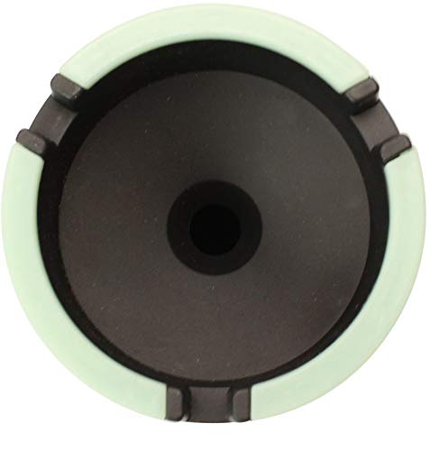 VIP Home Essentials Stub Out Glow in The Dark And Non-Glow - Butt Bucket Ashtray (Black, Regular) - Image 2