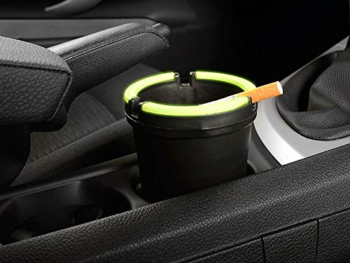 VIP Home Essentials Stub Out Glow in The Dark And Non-Glow - Butt Bucket Ashtray (Black, Regular) - Image 5