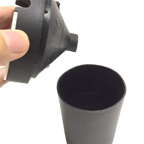VIP Home Essentials Stub Out Glow in The Dark And Non-Glow - Butt Bucket Ashtray (Black, Regular) - Image 4