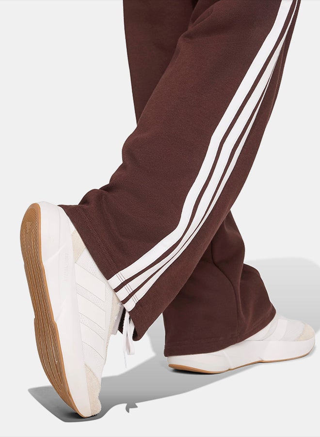 Adidas Essentials 3-Stripes Open-Hem Fleece Joggers - Image 5