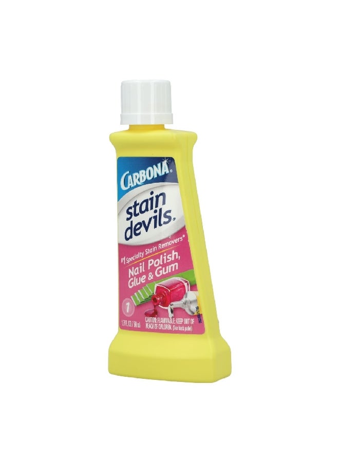 CARBONA Stain Devils Nail Polish Glue and Gum Specialty Stain Remover 50 ml 408/24 - Image 2