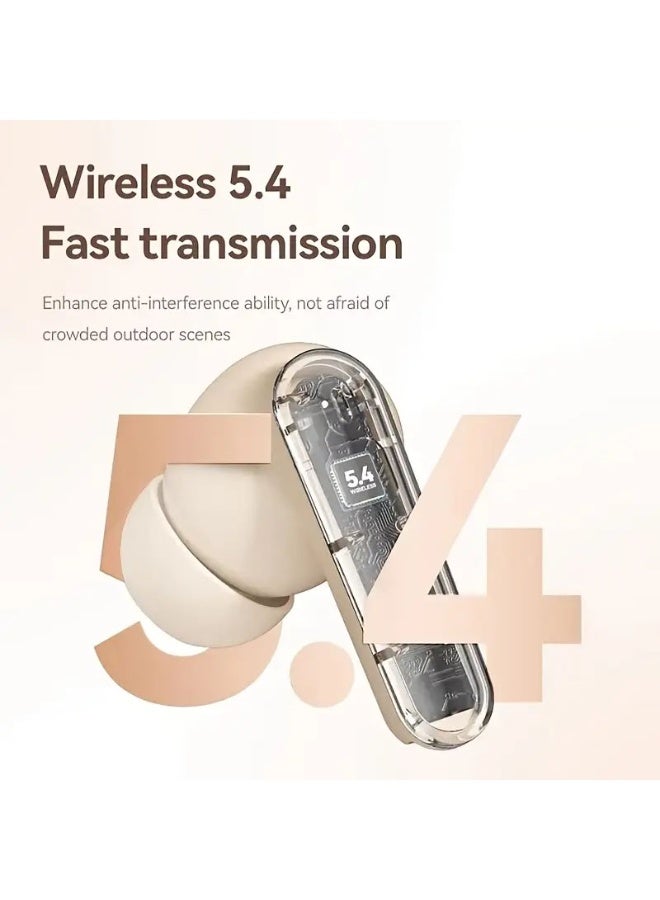 FUMES Touch Control Wireless Earbuds with LED Display - HiFi Stereo Sound, Lightweight & Compact Design for Gaming, Running & Cycling - Image 5