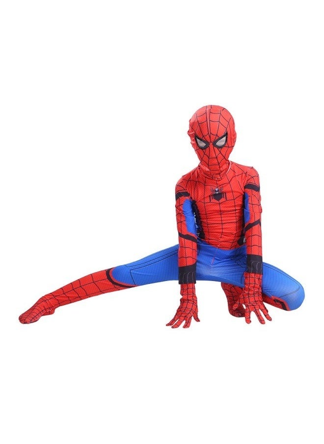 GGEROU - Spiderman Costume for Kids, Child Superhero Cosplay Costume Bodysuit Lycra 3D Spider Boy Costume - Image 1