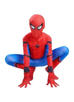 Spiderman Costume for Kids, Child Superhero Cosplay Costume Bodysuit Lycra 3D Spider Boy Costume