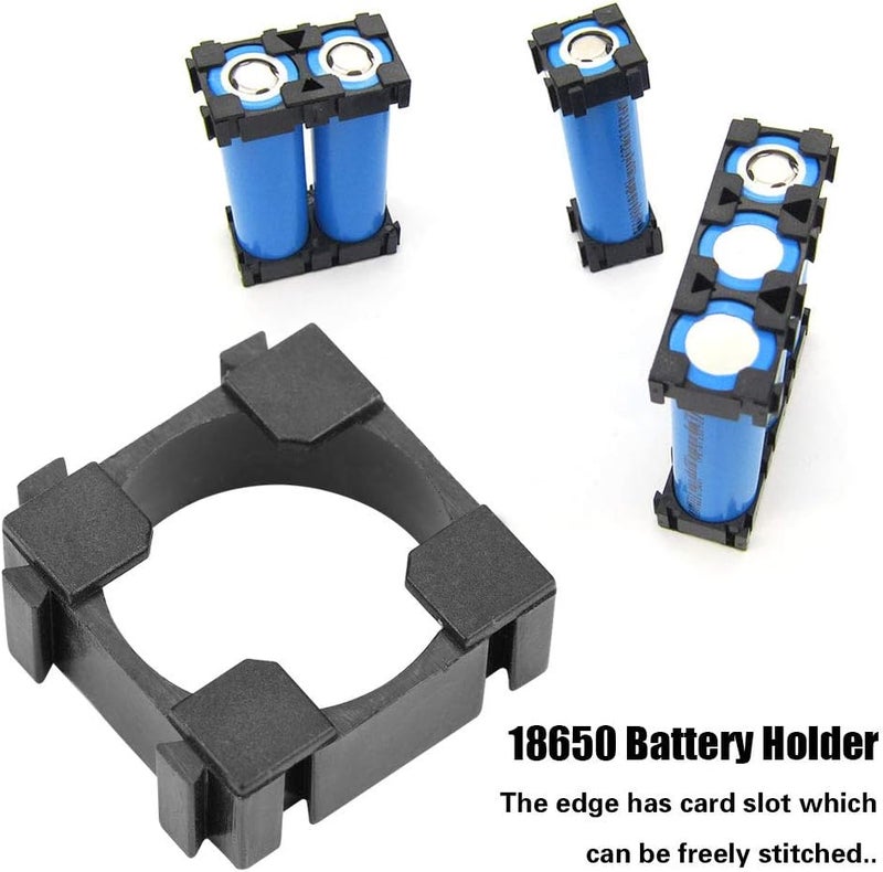 All usage compatible 100Pcs Li ion Battery Holder Stand Cylindrical Battery Pack Bracket with Freely Stitched Card Slot New residential zone delivery Assorted natural tone picks Affordable trusted craftsmanship Reliable durability Simple multi-feature practical build General need oriented design Wide use selected material User friendly optimized build Fine polished finish KSA standard compatible design Protective coating Most item matching trendy design Economical upgraded quality Pre-sale confirmed stock Trendy flexible practical build Main road full logistics cover Month-round consistent deliver Wide range usage design Trendy widespread design Trendy natural tone options Easy transit optimized build Efficiency boosted construction Elegant multi-option build Easy store & transit build - Image 2