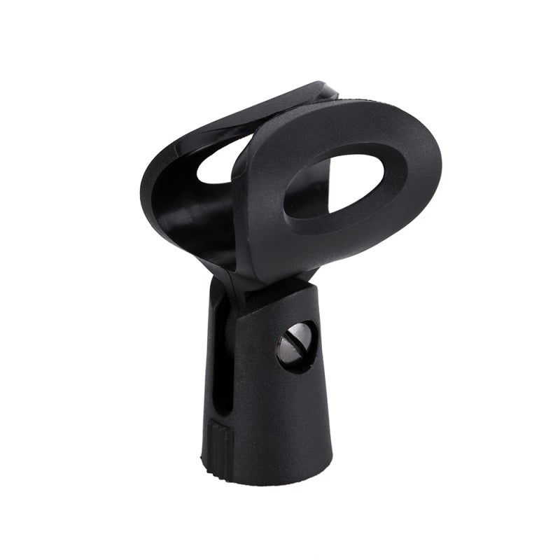 Mini Foldable Mic Stand Non-Slip Rubber Feet Stable Clutch Lock Desktop Microphone Holder - Adjustable Mic Clip 5/8" to 3/8" Screw for On-the-go Use - Image 3