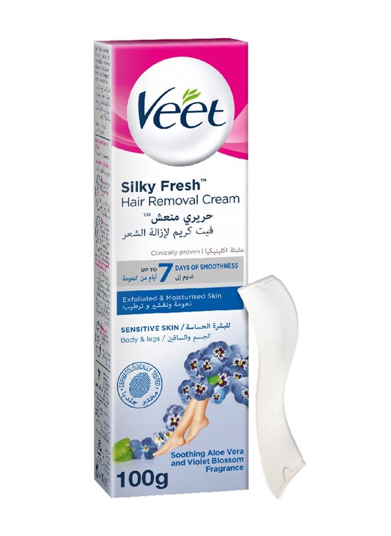 Veet Hair Removal Cream Sensitive Skin 100g 