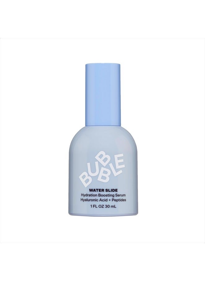 Bubble - Skincare Water Slide Hyaluronic Acid Serum - Hydrating Face Serum for Skin Barrier Repair - Helps Reduce Signs of Redness & Revitalizes Dry Skin - Suitable for All Skin Types (30ml) - Image 1