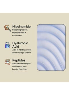 Bubble Skincare Water Slide Hyaluronic Acid Serum - Hydrating Face Serum for Skin Barrier Repair - Helps Reduce Signs of Redness & Revitalizes Dry Skin - Suitable for All Skin Types (30ml)  - Image 4