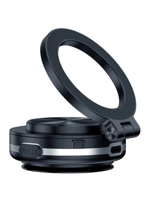 Magnetic Car Phone Holder with Suction Cup - Safe and Easy Mounting for Mobile