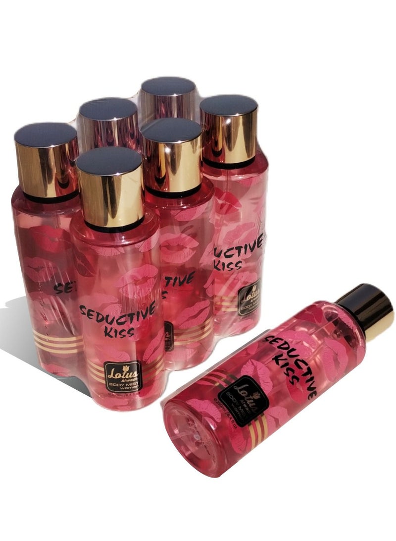 Lotus AlWadi Fragrance, Body Mist Women signature Collection, 8.4 Ounce (6 piece Gift Set) - Image 1