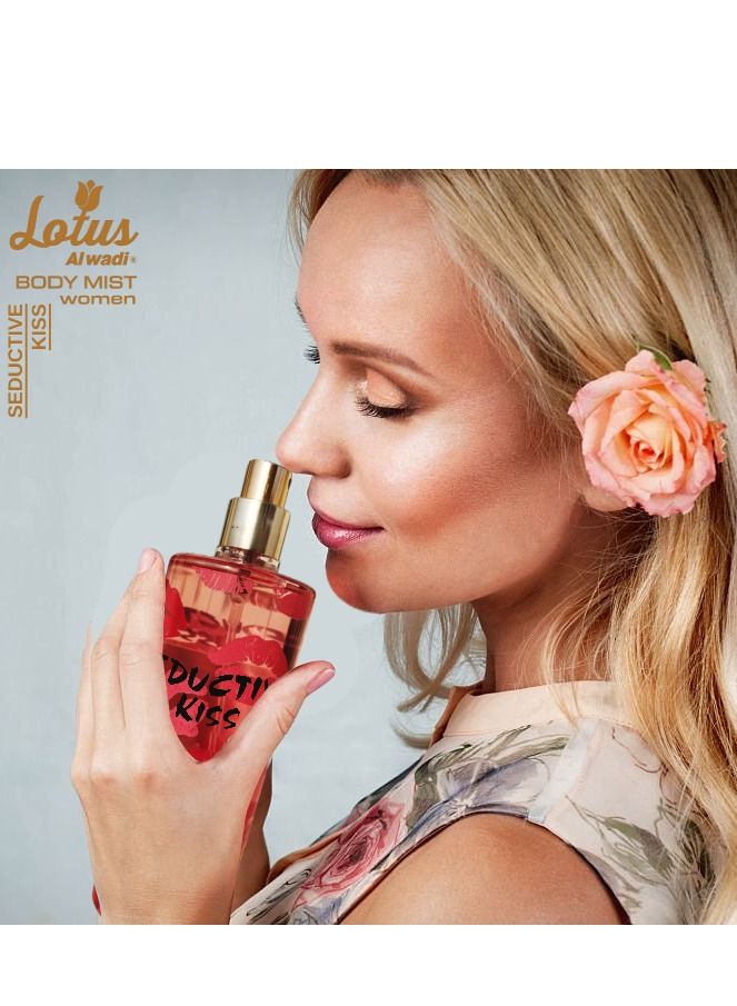 Lotus AlWadi Fragrance, Body Mist Women signature Collection, 8.4 Ounce (6 piece Gift Set) - Image 3