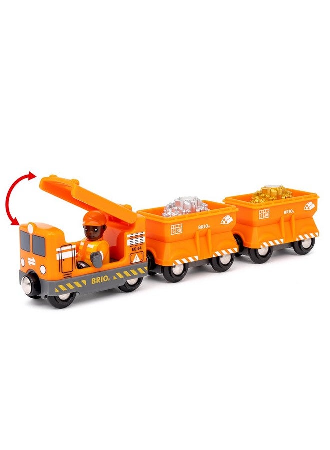 بريو وورلد - قطار شحن ذهبي ٣٦٠٤٩ | مجموعة قطارات ألعاب للأطفال من عمر ٣ سنوات فما فوق - Image 5