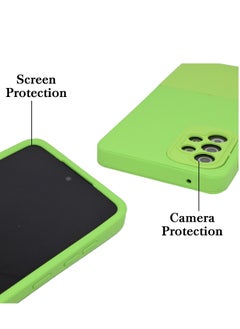 Houmt Samsung A72 Case Cover Soft Silicone Slim Protective Shockproof with Anti-Scratch Microfiber Cloth Lining Back Cover 360 Degree Protection  - Image 2