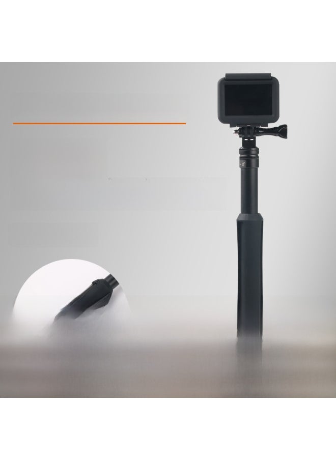 Generic Suitable For Gopro11/10 Accessories Gopro Universal Selfie Stick Tripod Handheld Stick Integrated Selfie Stick-Color:Selfie Stick  - Image 3