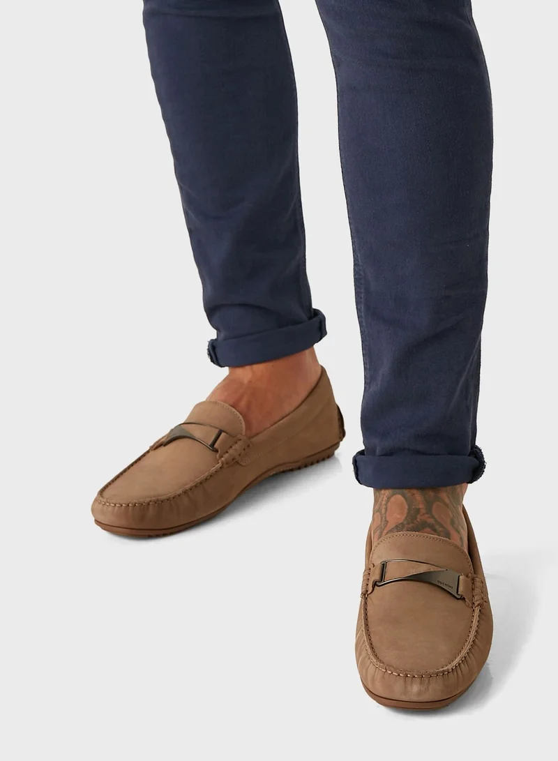 DUCHINI Casual Slip On Loafers