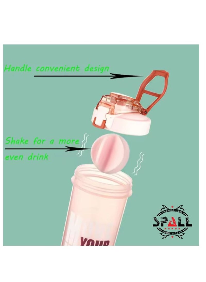 Spall Protein Powder Shake Exercise Bottle Shake Smart Pin Cup - Image 3