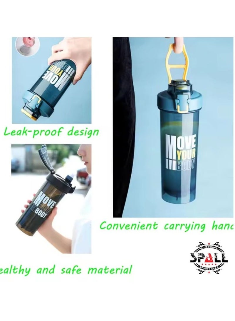 Spall Protein Powder Shake Exercise Bottle Shake Smart Pin Cup - Image 4