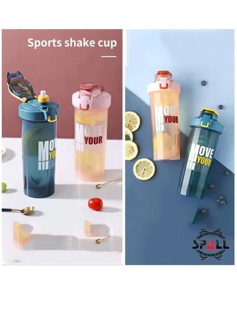 Spall Protein Powder Shake Exercise Bottle Shake Smart Pin Cup - Image 5