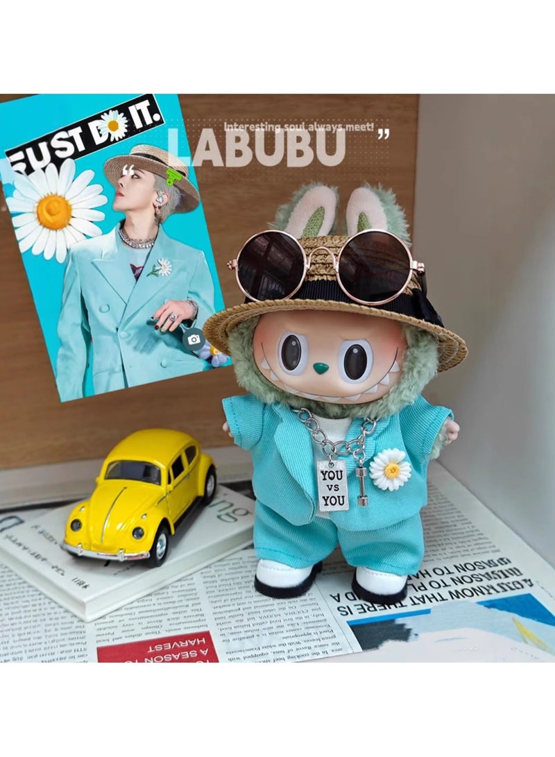 دمية لابو (Labubu) بإطلالة حفلات جي-دراغون (GD) - إصدار سوبر ريستور 15/17 سم! - Image 3