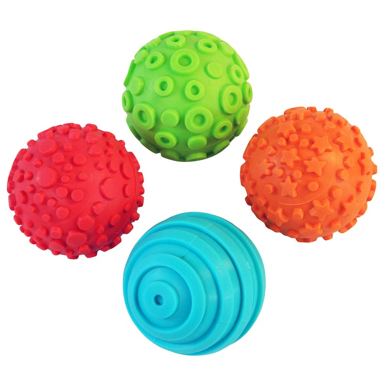 Craftplay My first art tools | Dough roller balls | Sensory dough spheres with patterns | Ideal with dough - Image 1