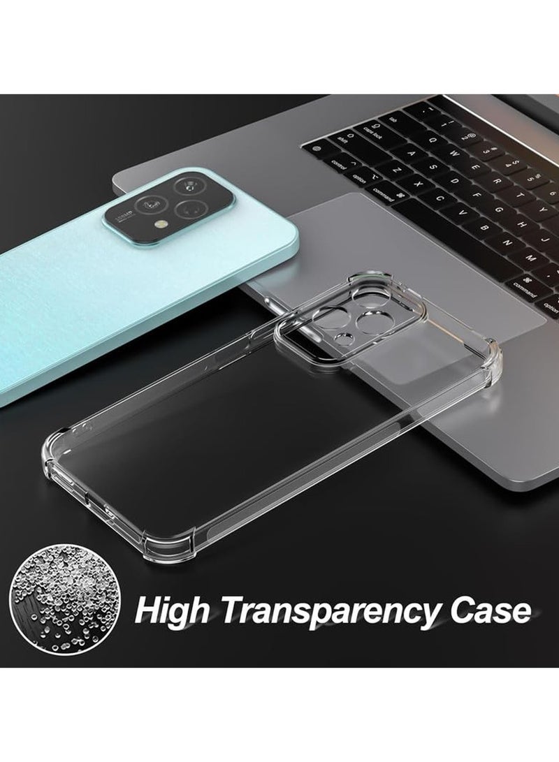 Wtech TPU Bumper Corners With Hard PC Case Cover For Honor 200 Lite 5G 2024 Clear - Image 4