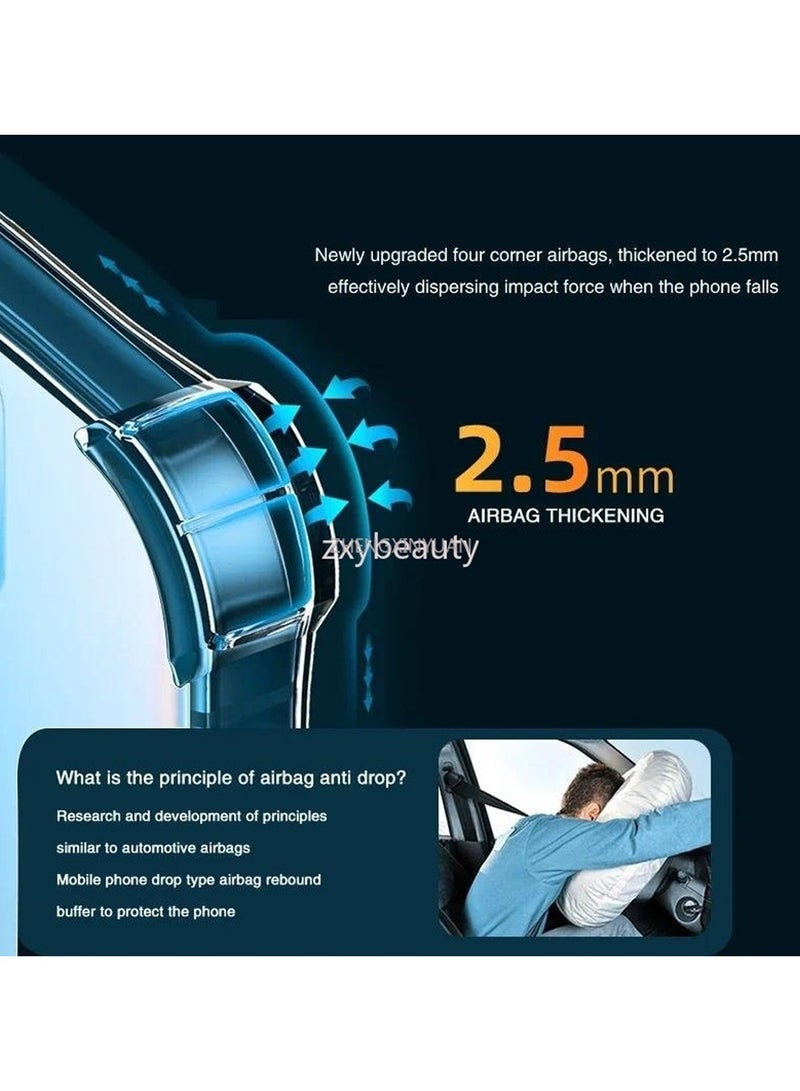 Wtech TPU Bumper Corners With Hard PC Case Cover For Honor 200 Lite 5G 2024 Clear - Image 5